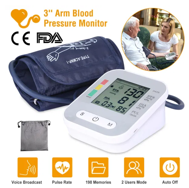 LCD DISPLAY BLOOD PRESSURE DEVICE