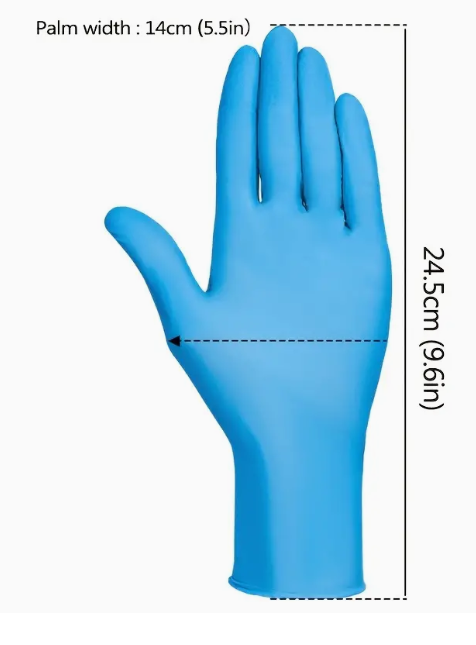 MEDICAL NITRILE GLOVES DISPOSABLE