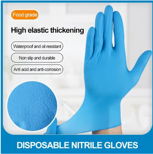 MEDICAL NITRILE GLOVES DISPOSABLE