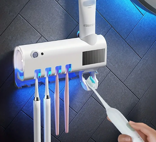 SMART UV TOOTHBRUSH STERILIZER WALL MOUNTED SET