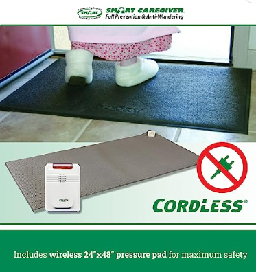 CAREGIVER CORDLESS FLOOR MAT ALARM