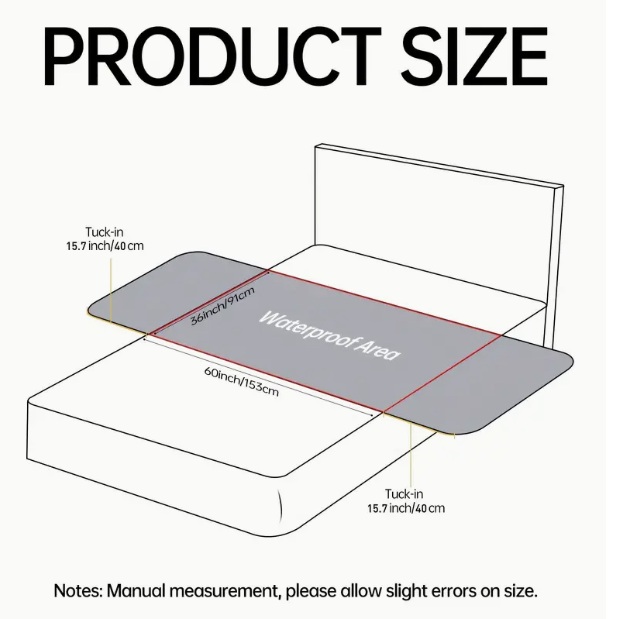 BED PAD/MATTRESS PAD PROTECTOR