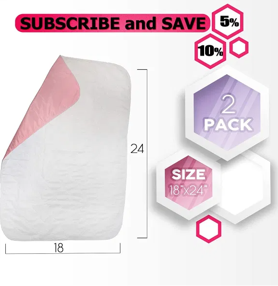 BED INCONTINENCE UNDERPADS